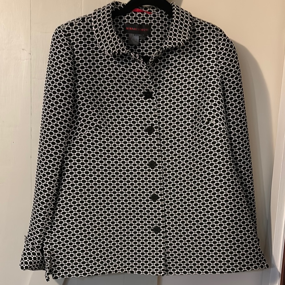 Nina McLemore Black and White Women's Jacket